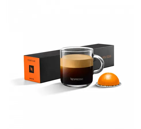 фото Кофе капсулы nespresso vertuo inizio, 10 штук