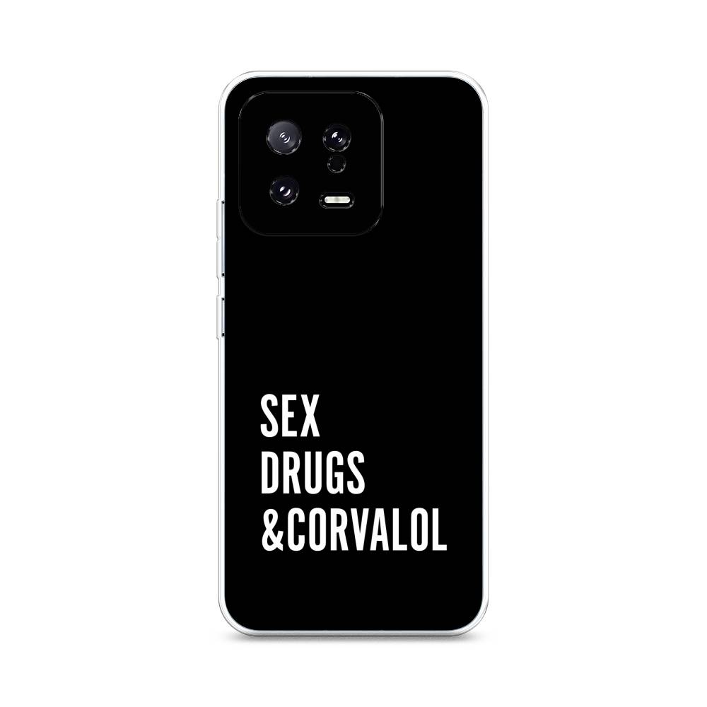 

Чехол на Xiaomi 13 5G "Corvalol", Черный;серый;белый, 317250-6