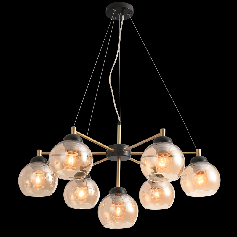 

Люстра Natali Kovaltseva STUTTGART 91006/7C GOLD BLACK