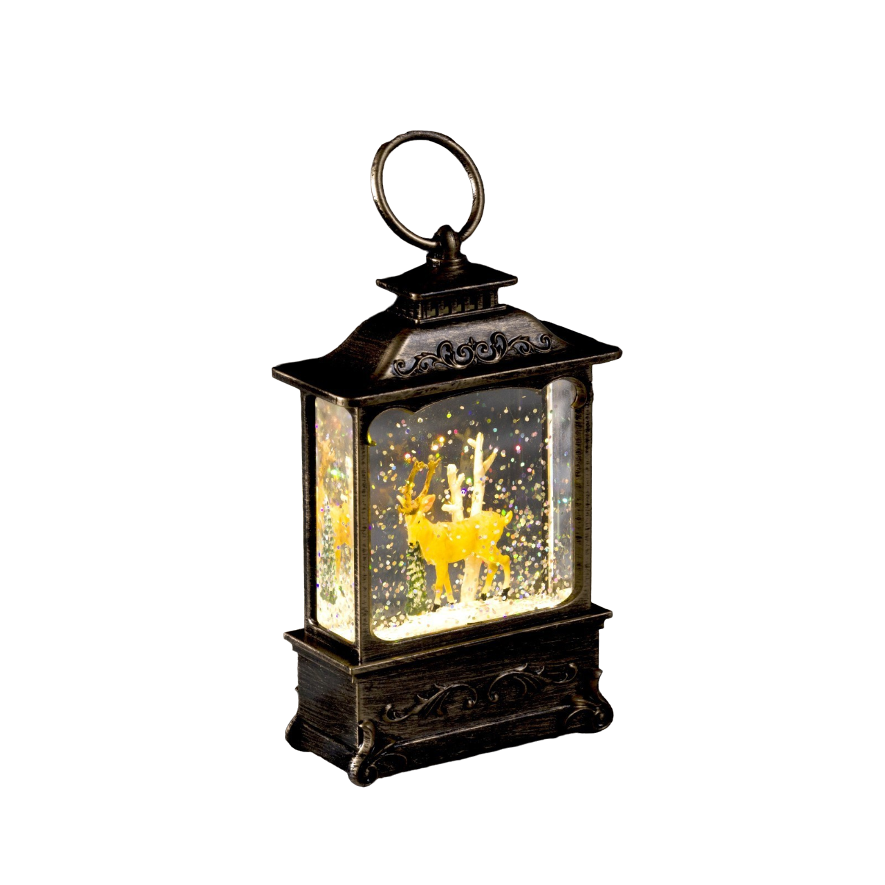 

Световая фигура Luazon Lighting Фонарь с оленем белый теплый, Фонарь с оленем