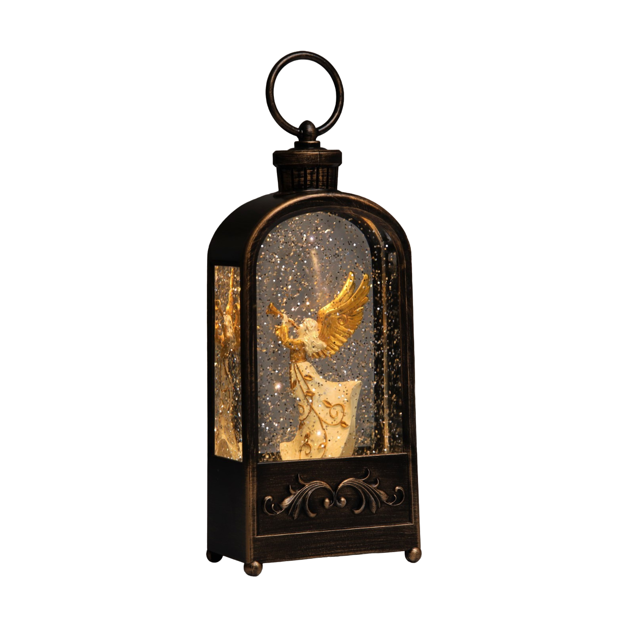 

Световая фигура Luazon Lighting Фонарь с ангелом N441 белый теплый, Фонарь с ангелом