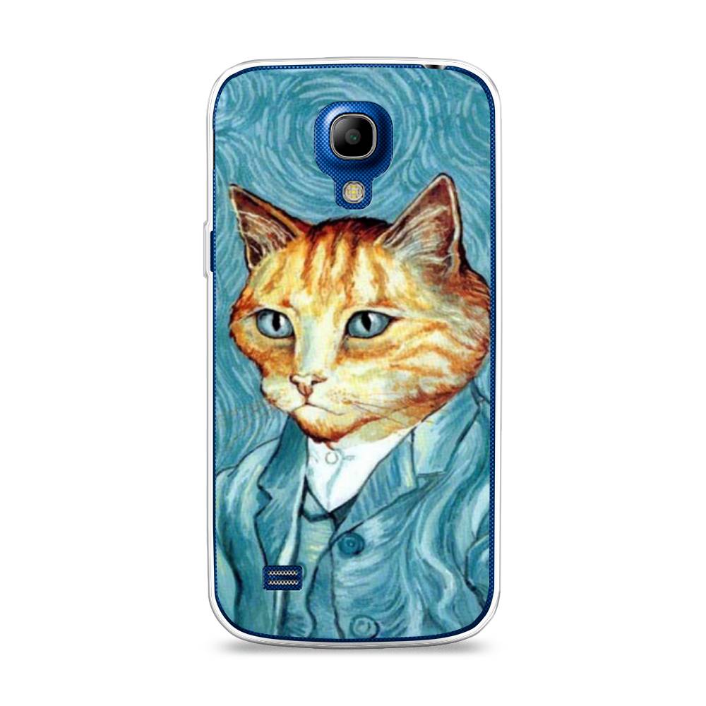 

Чехол Awog на Samsung Galaxy S4 mini / Самсунг S4 mini "Кот Ван Гог", Голубой;коричневый, 24050-2