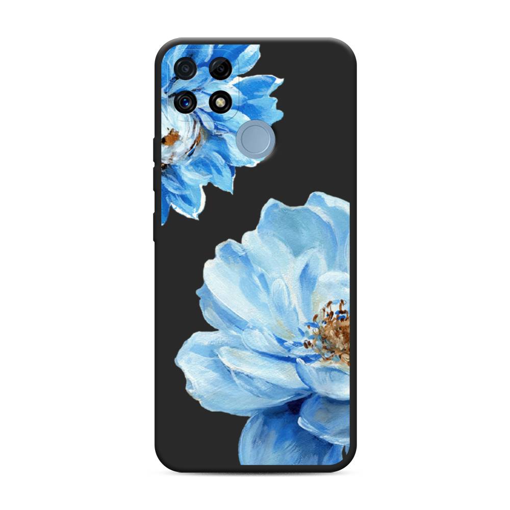 

Чехол Awog на Realme C25/ C25s "Голубые клематисы", Голубой, 257452-1