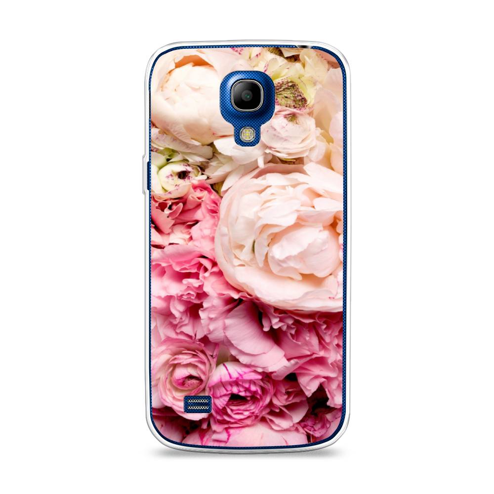 

Чехол Awog на Samsung Galaxy S4 mini / Самсунг S4 mini "Пионы яркие", Розовый, 24050-8