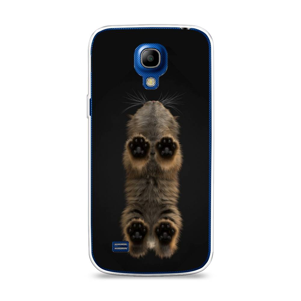 

Чехол Awog на Samsung Galaxy S4 mini / Самсунг S4 mini "Кошачьи лапки", Черный, 24050-1