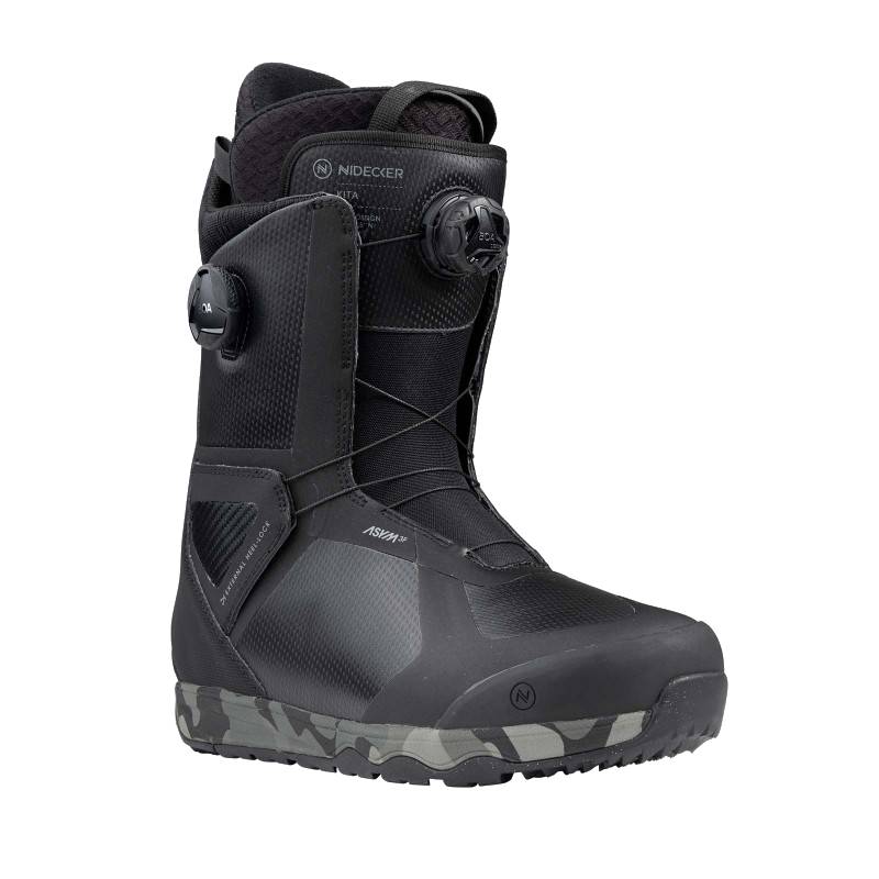Ботинки для сноуборда Nidecker Kita 2022-2023 black 31 см