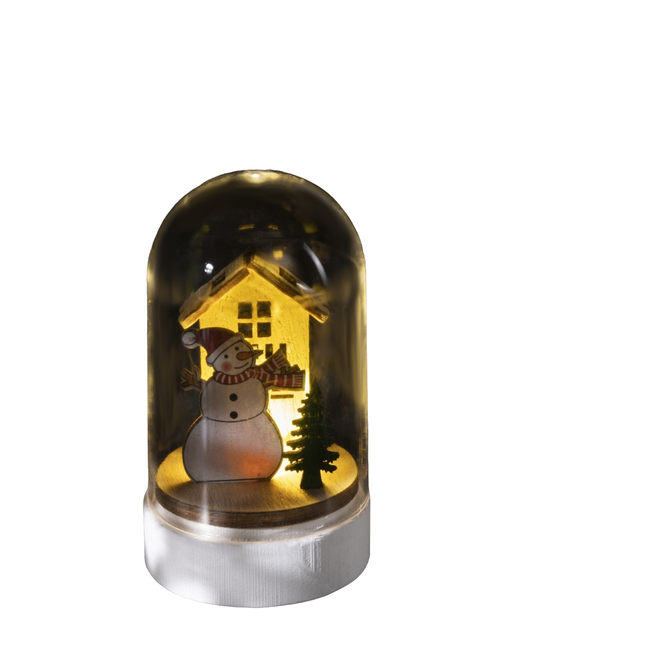

Световая фигура Luazon Lighting Снеговик белый теплый, Снеговик