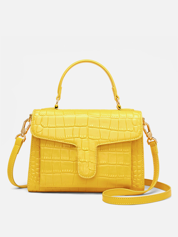 

Сумка женская Hermann Vauck HV420-60, yellow, Желтый, HV420-60