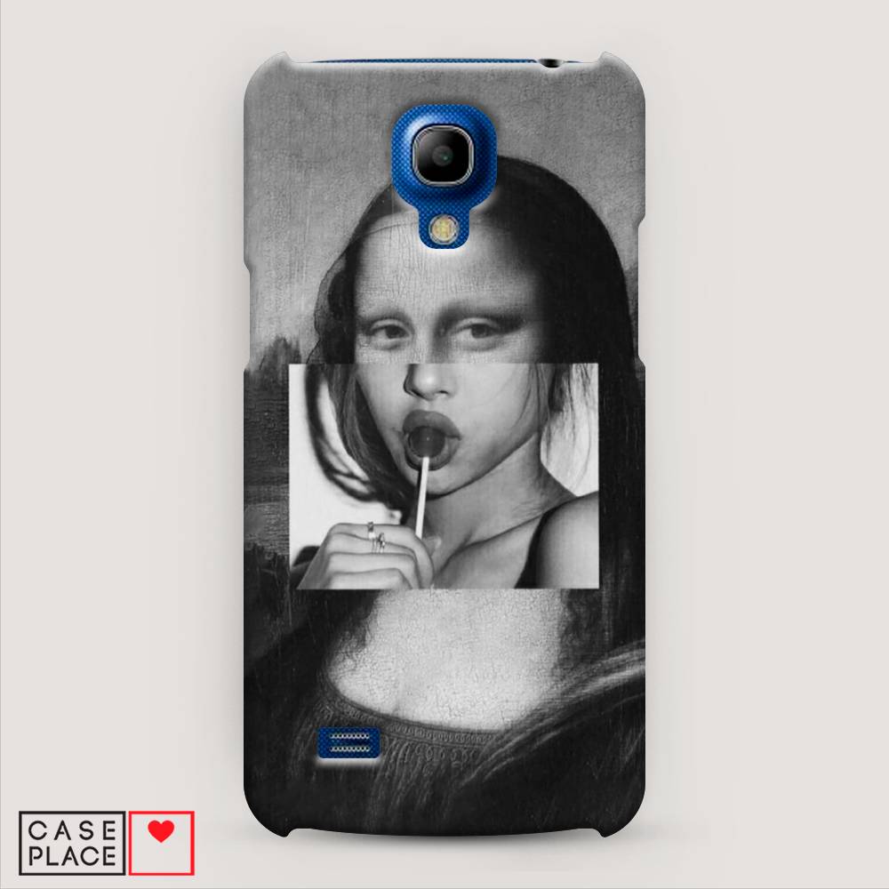 

Чехол Awog "Mona Lisa sucking lollipop" для Samsung Galaxy S4 mini, 24020-7