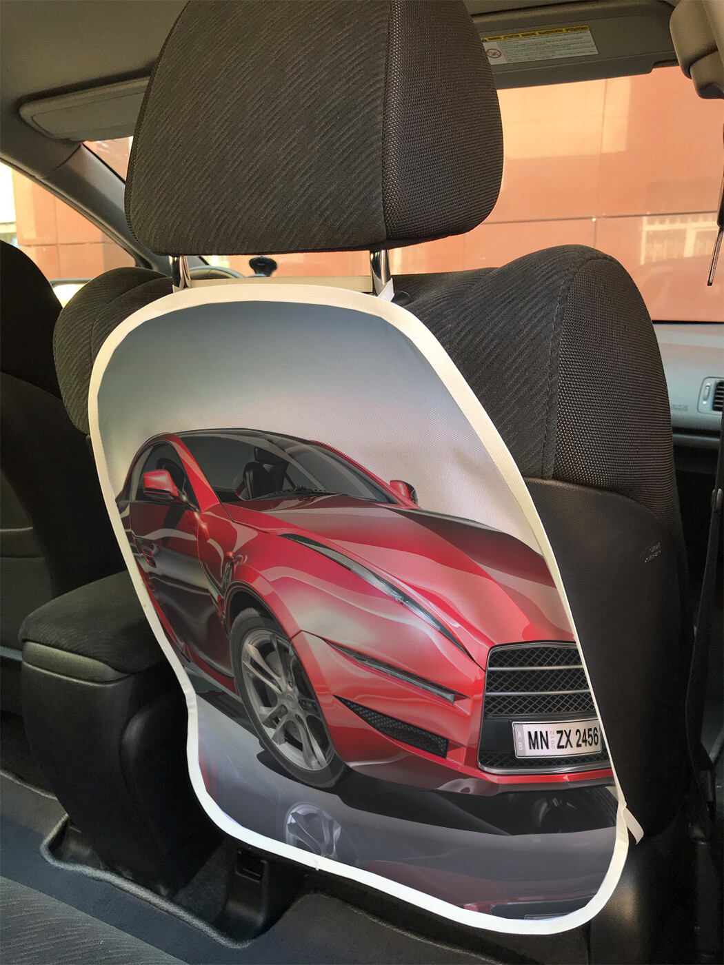 фото Накидка на спинку сиденья joyarty автомобильная выставка, 45х62