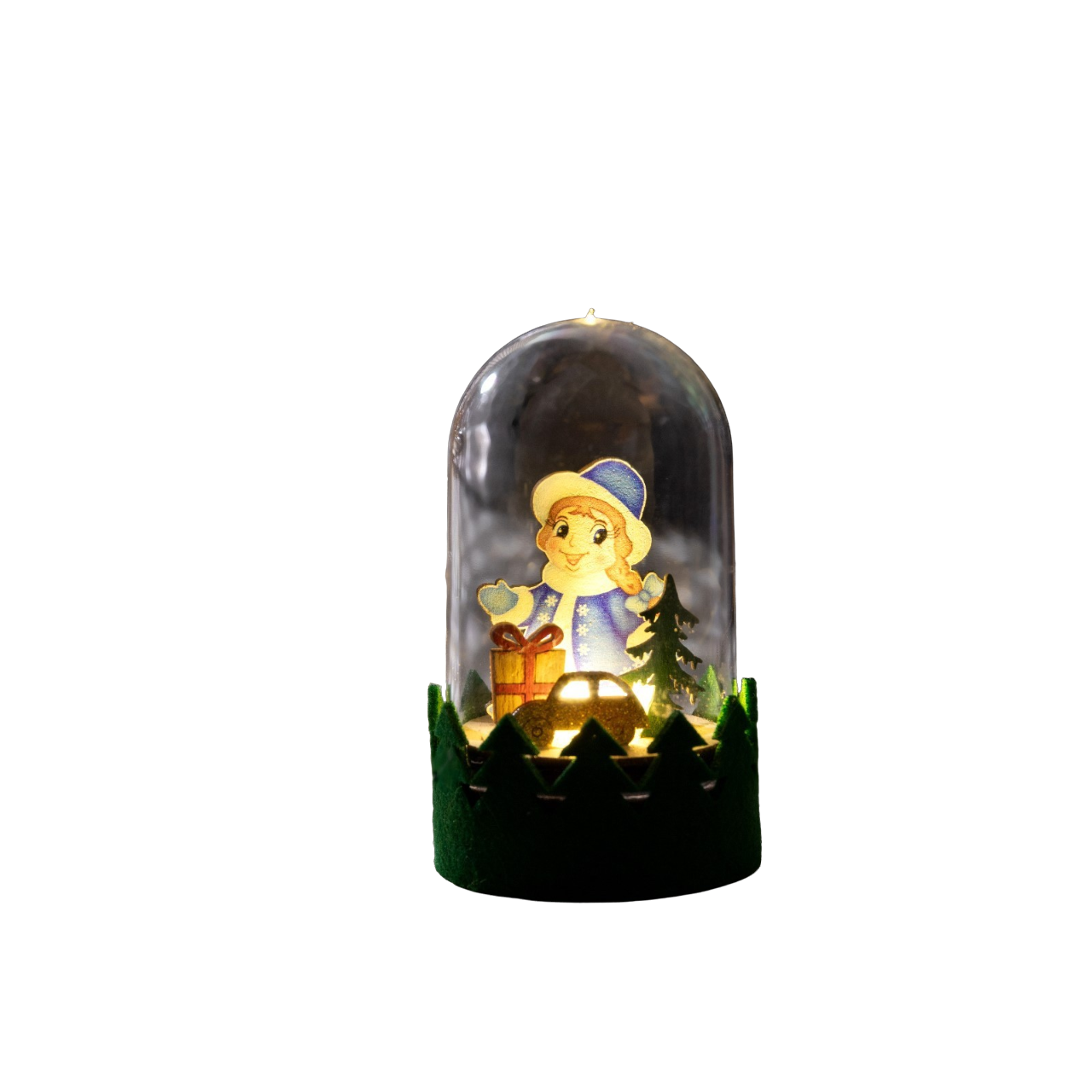 

Световая фигура Luazon Lighting Снегурочка белый теплый, Снегурочка