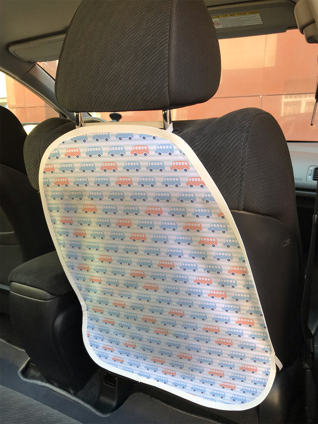 фото Накидка на спинку сиденья joyarty автобусный парк, 45х62