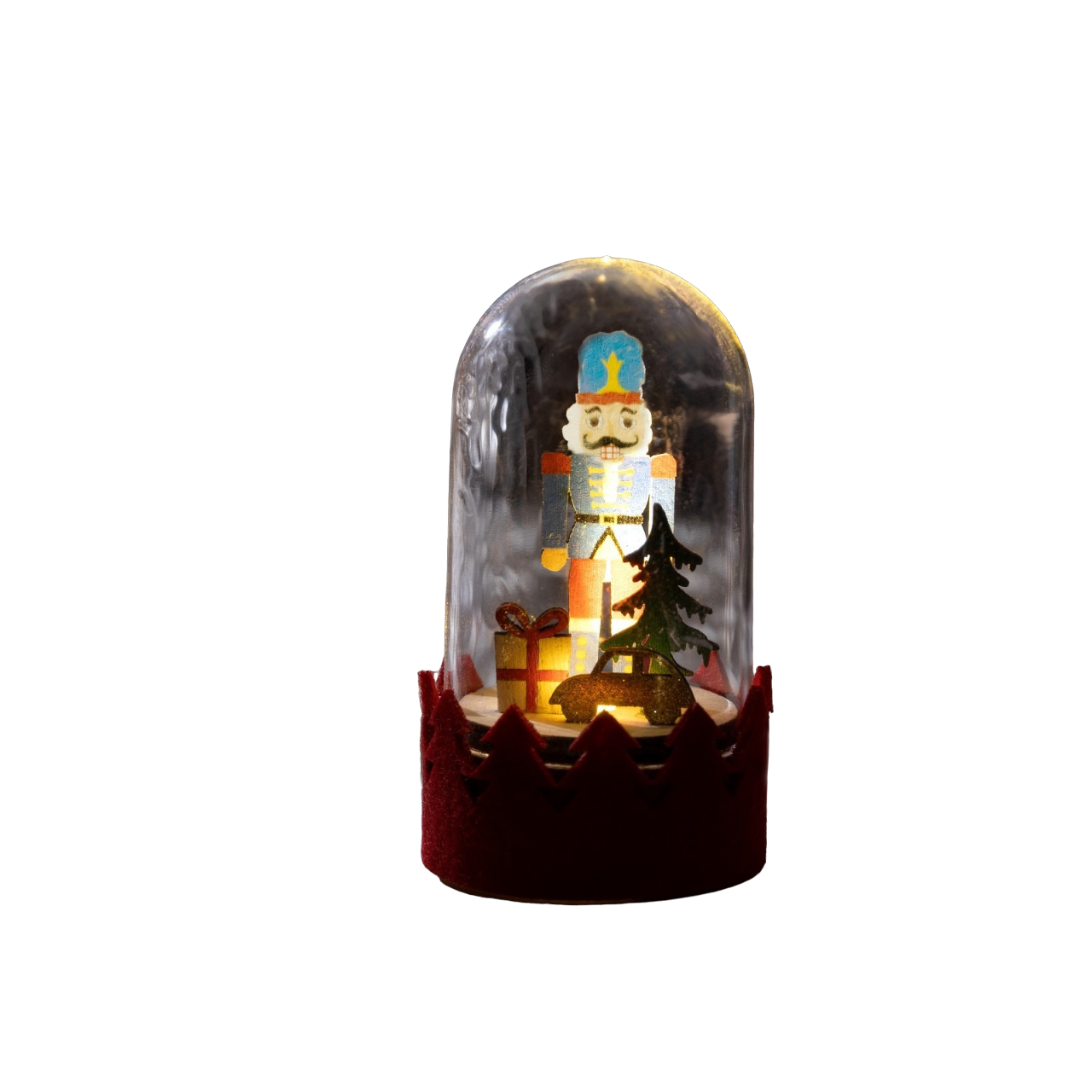 

Световая фигура Luazon Lighting Щелкунчик белый теплый, Щелкунчик