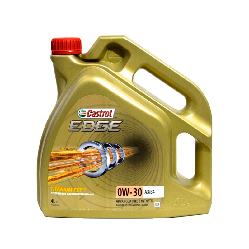 фото Масло моторное 0w-30 castrol 4л edge a3/b4 titanium fst