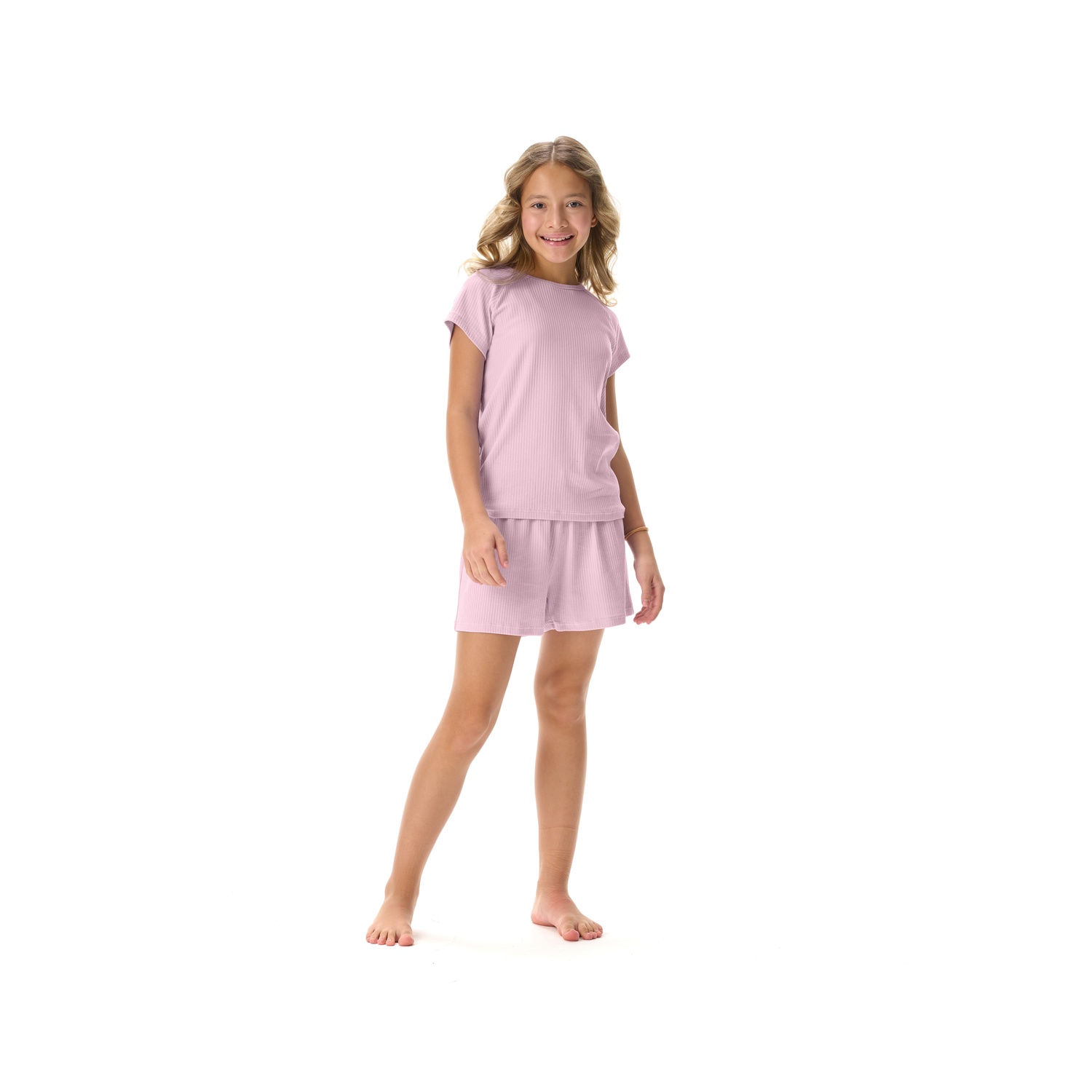 Пижама детская Oldos OCSS23UW2KC18, цвет св.розовый, размер 140