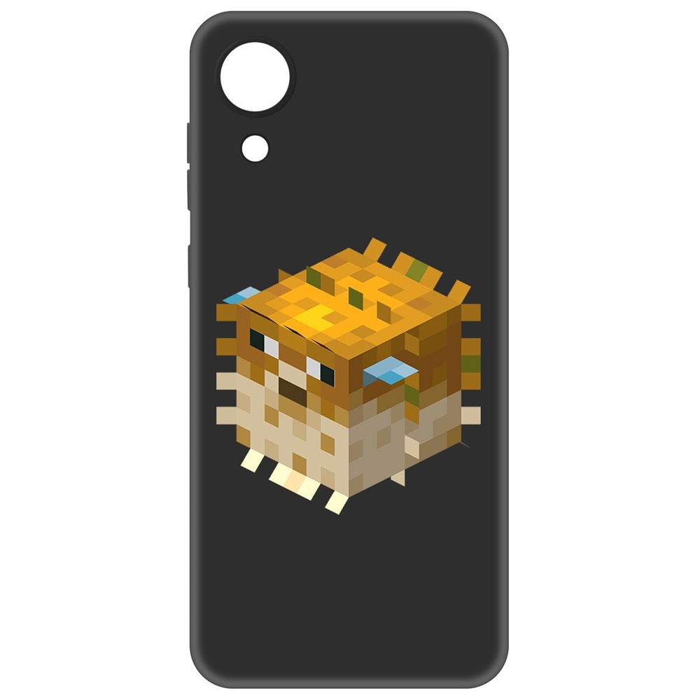 Чехол-накладка Софт Minecraft-Иглобрюх для Samsung Galaxy A03 Core (A032)
