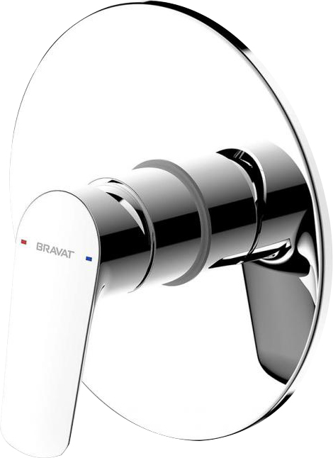 фото Смеситель для душа bravat rhein f842cp-set