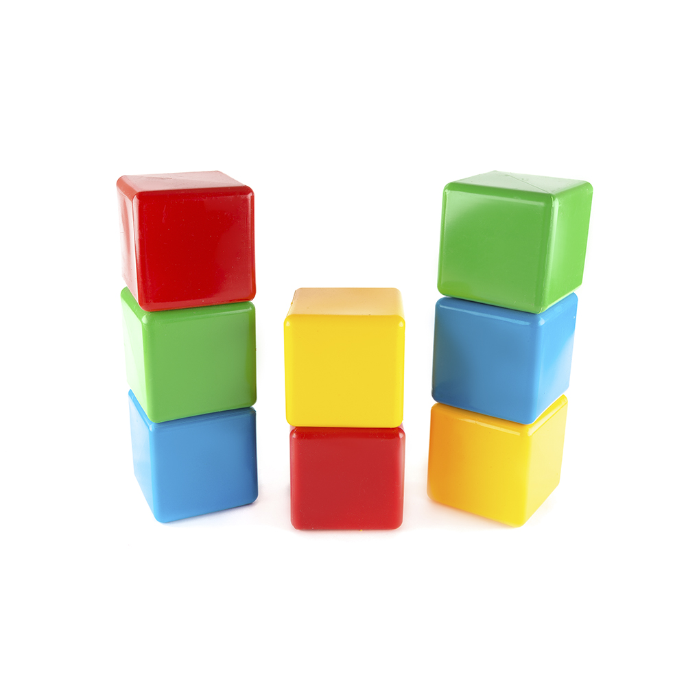 Развивающая игрушка Пластмастер Большие кубики 10х10 см, арт 14022