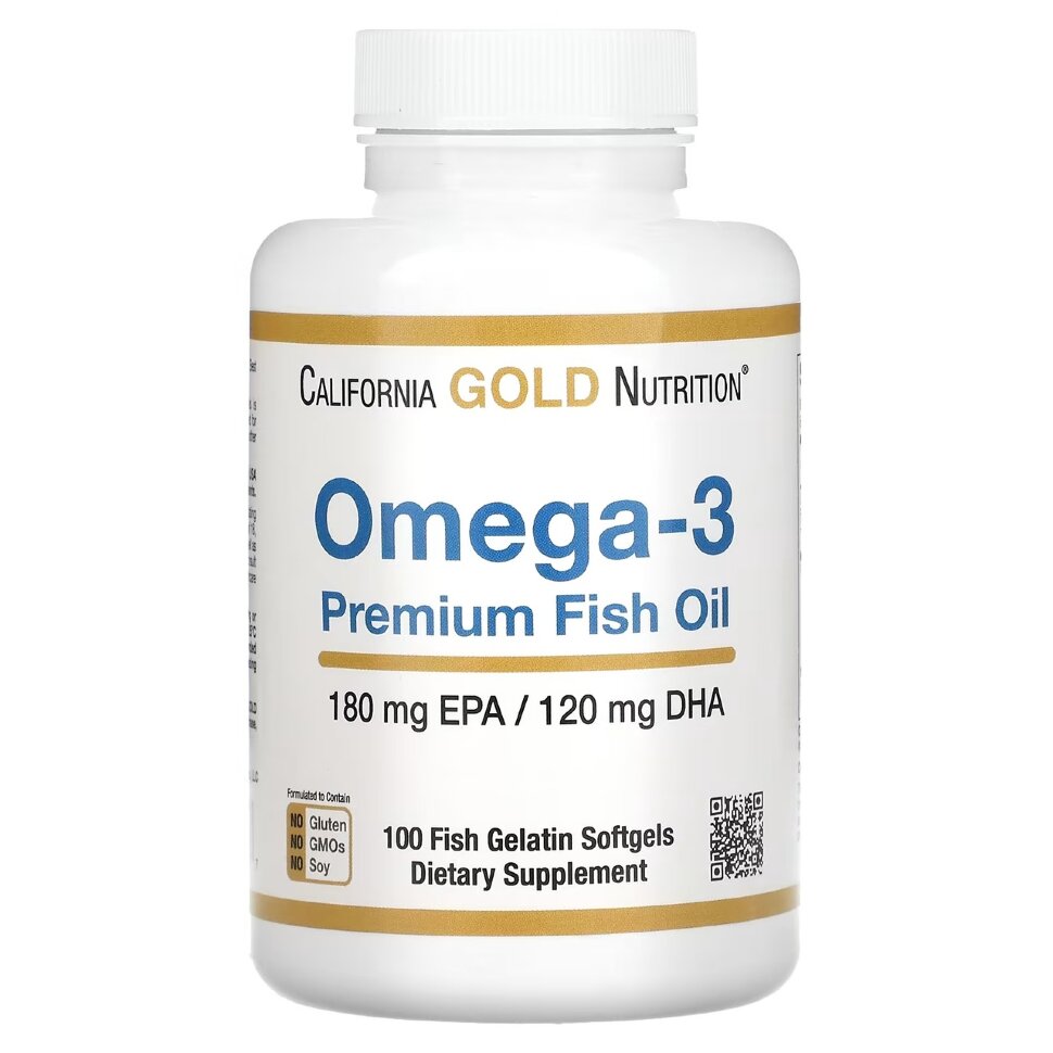 фото Best.fit подарочная коробка california gold nutrition omega-3 premium fish oil, 100 капсул