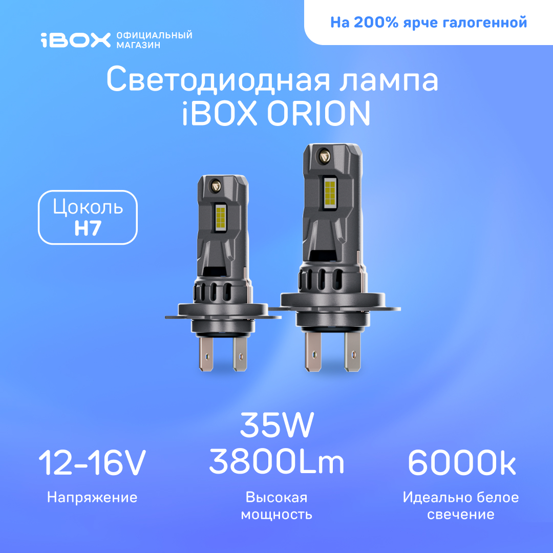 Светодиодные лампы iBOX ORION N1NFH7