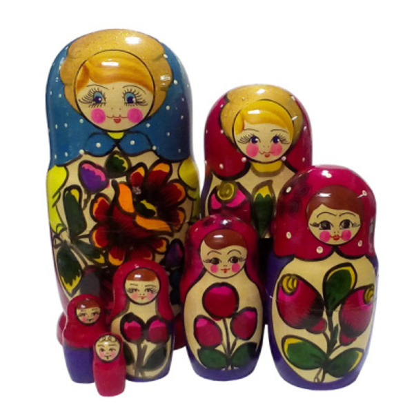 

Матрешка RNToys 7 в 1 Д-281, Матрешка 7в1 Д-281