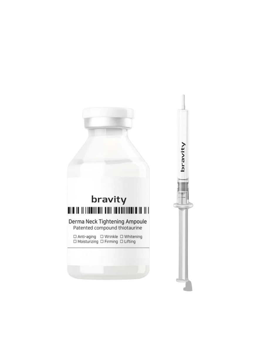 фото Сыворотка для шеи и декольте matrigen bravity derma tightening neck ampoule syn ake 30 мл