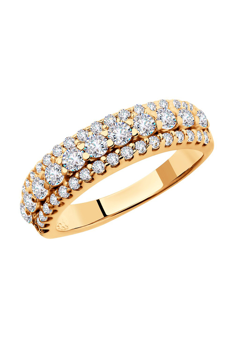 

Кольцо из серебра р.  Kari Jewelry К639-2082, фианит, К639-2082
