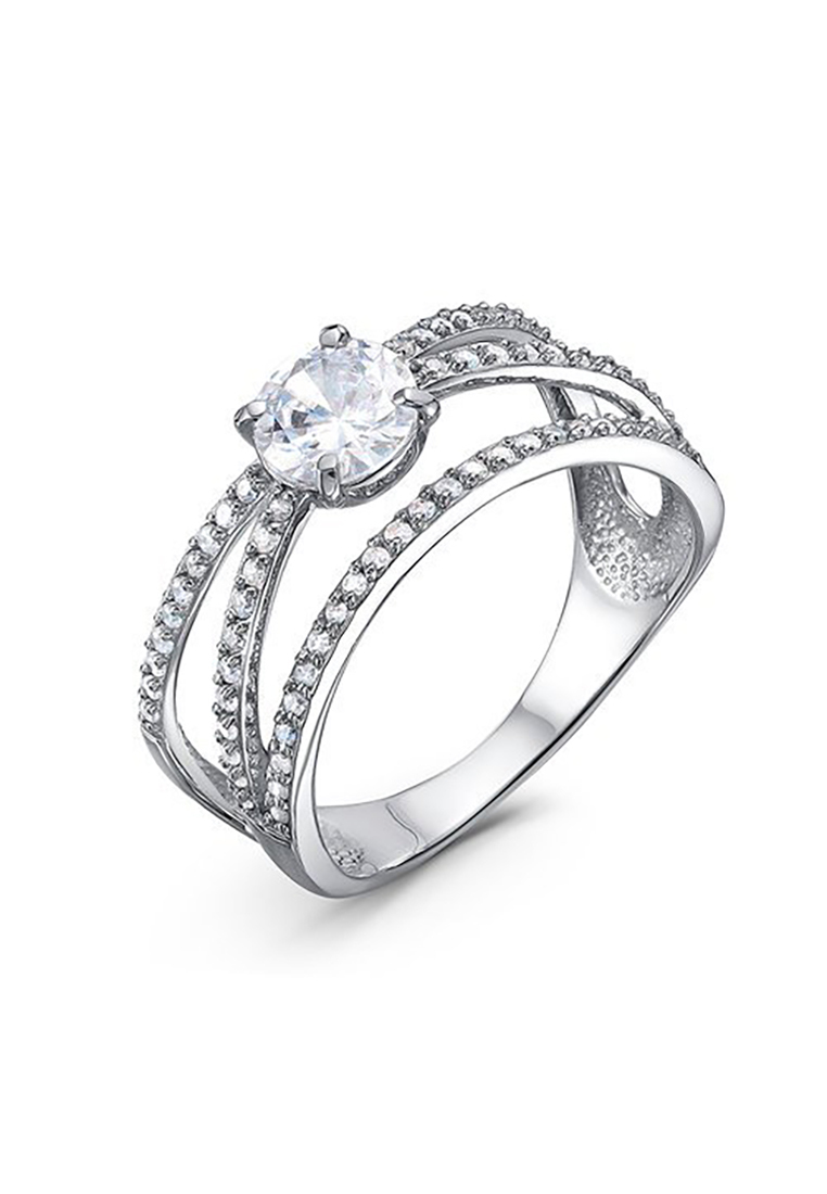

Кольцо из серебра р. , Kari Jewelry с1102591, фианит, с1102591
