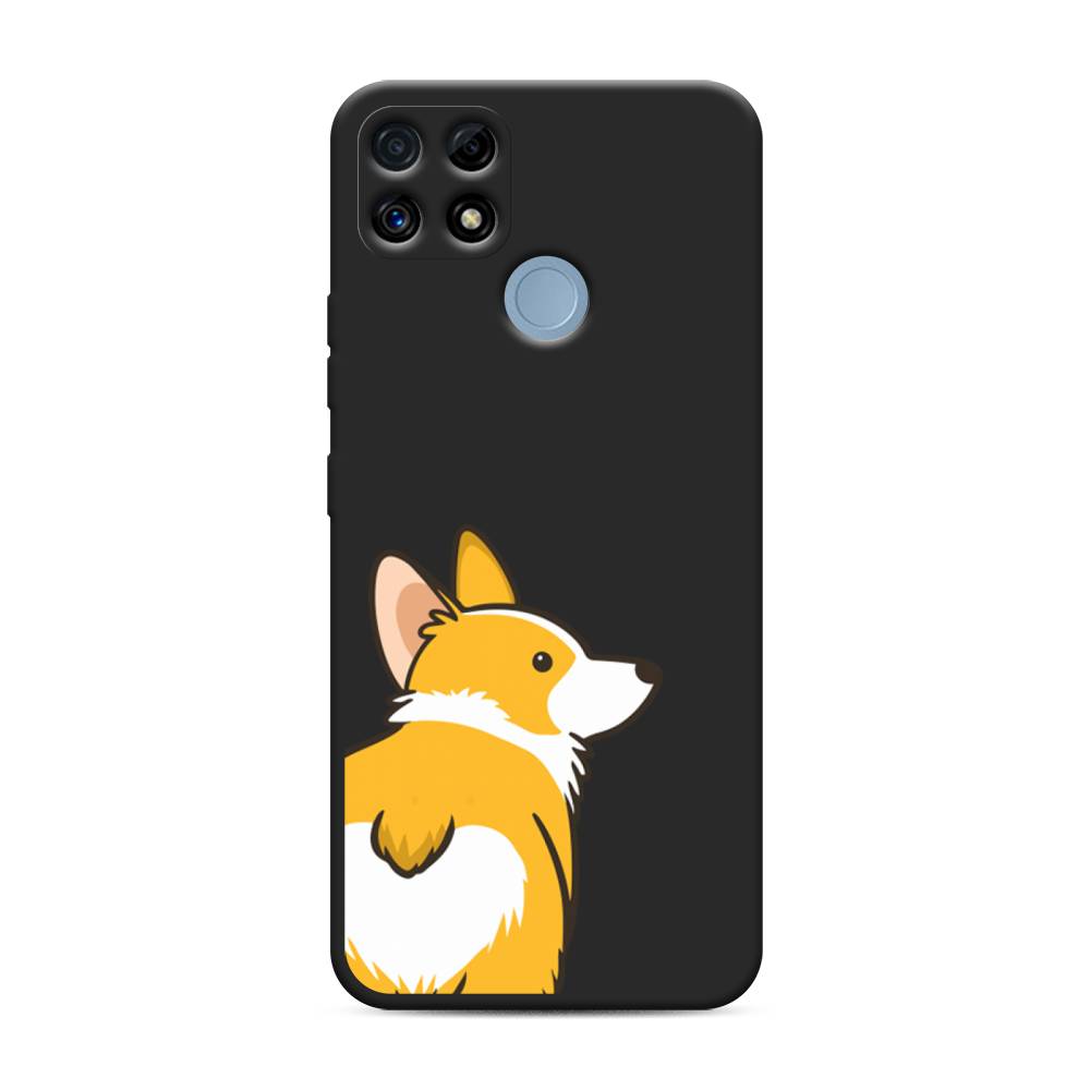 

Чехол Awog на Realme C25/ C25s "Корги следуй за мной", Желтый;бежевый;белый, 257452-1