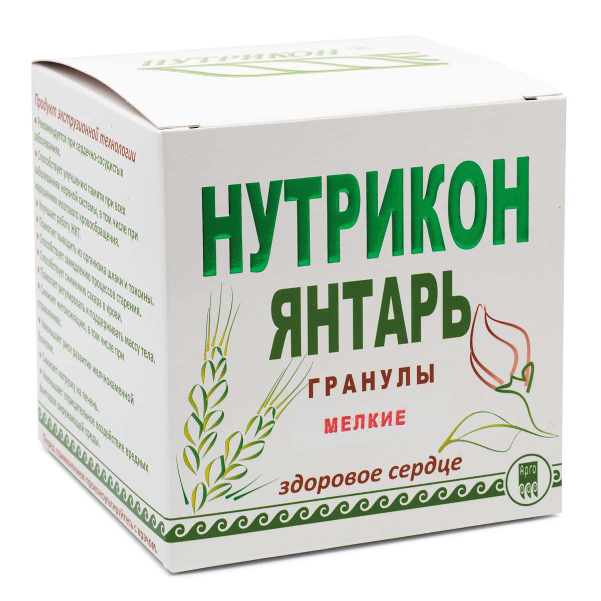 

Янтарь Нутрикон мелкогранулированный гранулы 350 г