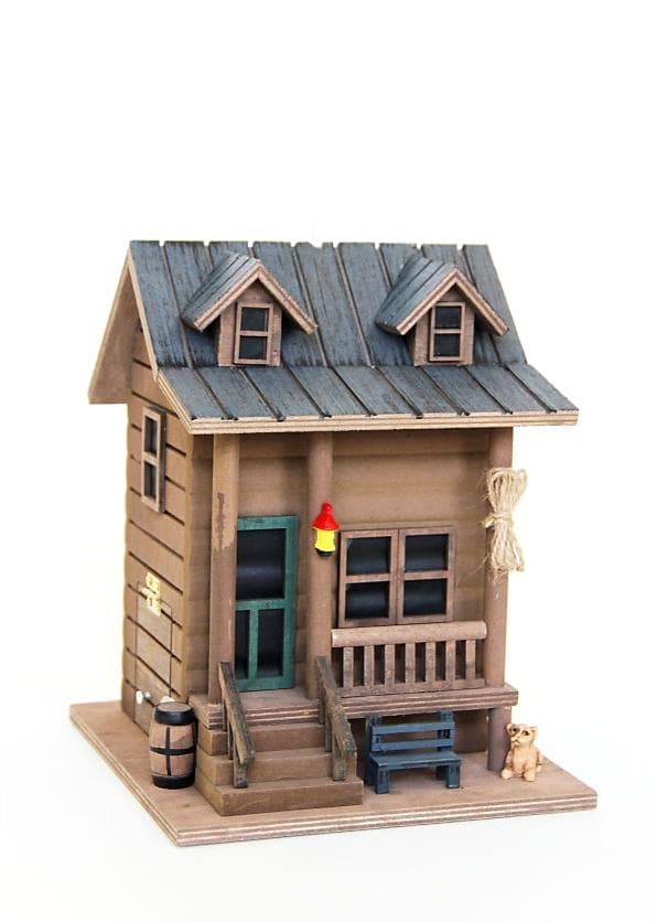 

Скворечник BuyHouse дерево, коричневый, 20х13х11 см