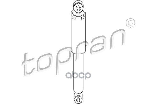 

Амортизатор (Замена Для Hp-206551755) topran арт. 206551001