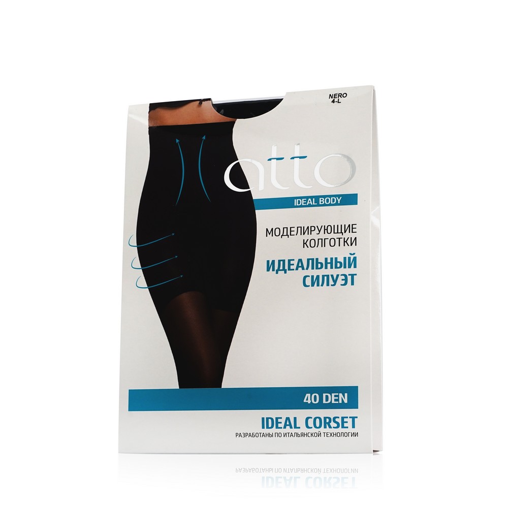 

Колготки женские Atto Ideal Body Corset черные, Черный, Ideal Body Corset