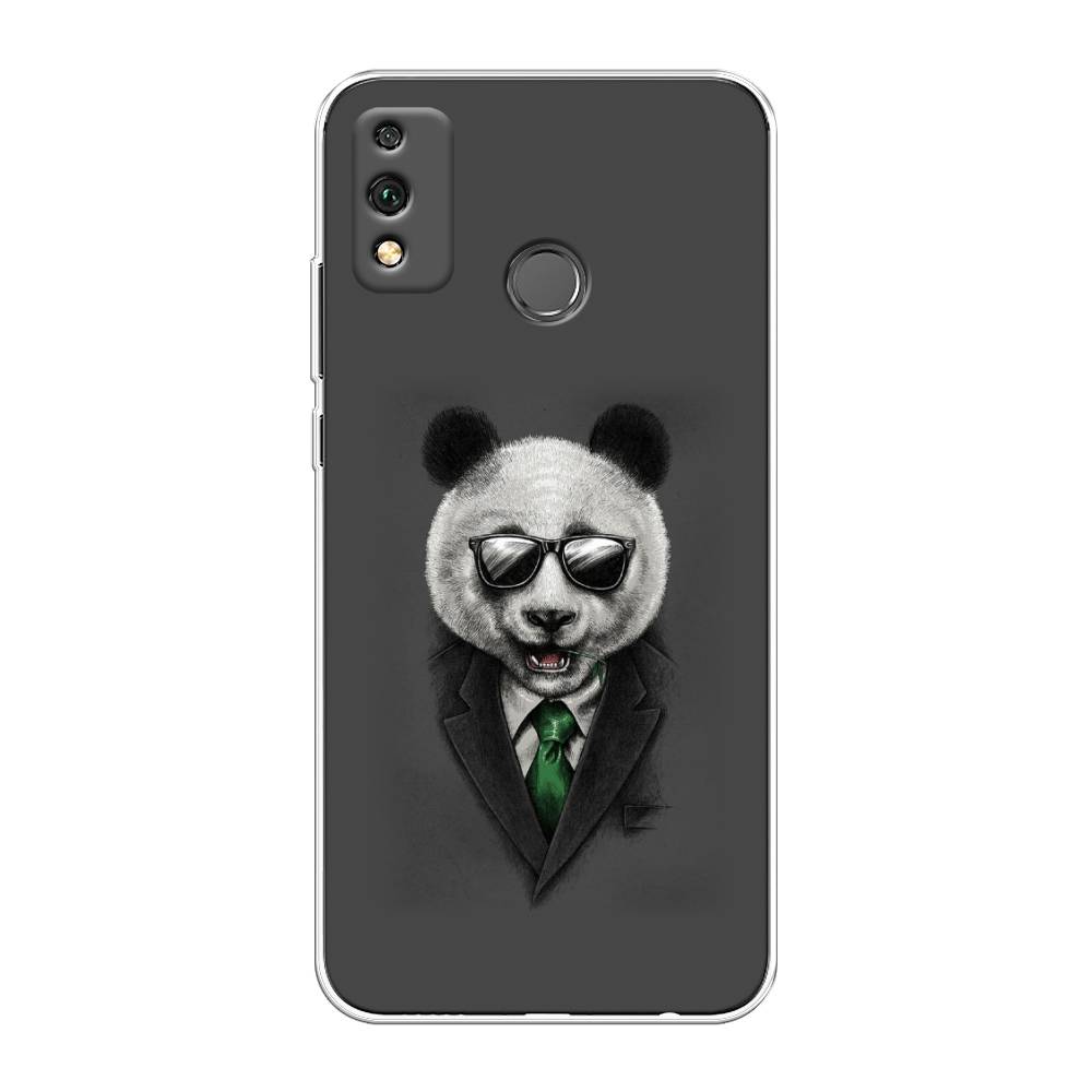 

Чехол Awog на Honor 9X Lite "Деловая панда", Серый;зеленый, 6104250-10