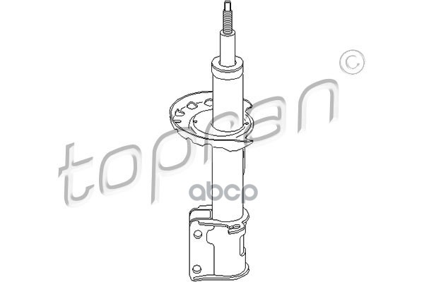 

Амортизатор (Замена Для Hp-206548755) topran арт. 206548001