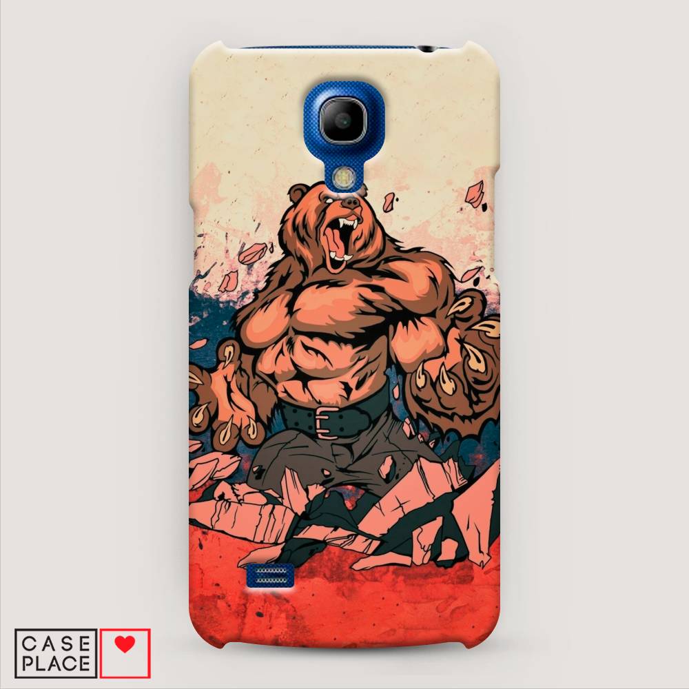 

Чехол Awog "Медведь с флагом РФ" для Samsung Galaxy S4 mini, 24020-1