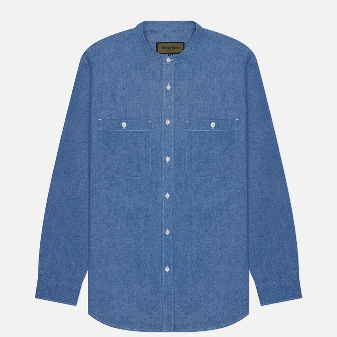 Мужская рубашка Uniform Bridge 23SS Chambray синий, Размер XL