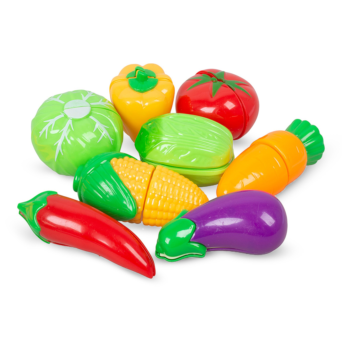 Игровой набор Tongde 3302-1 Овощи для резки, 11 предметов