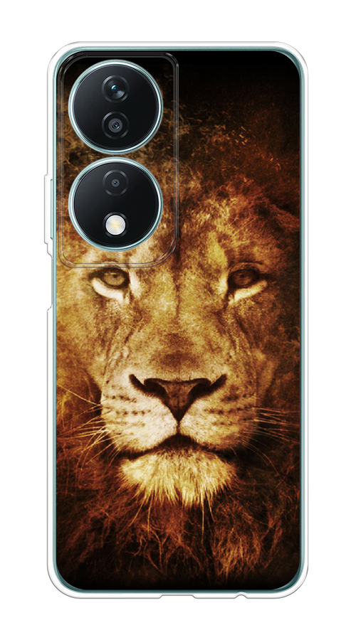 

Чехол на Honor X7B "Лев", Черный;коричневый;желтый, 6123350-1