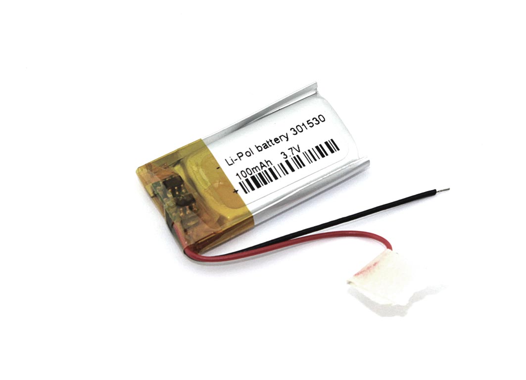 Аккумуляторная батарея OEM Li-Pol 3*15*30мм 2pin 3.7V/100mAh