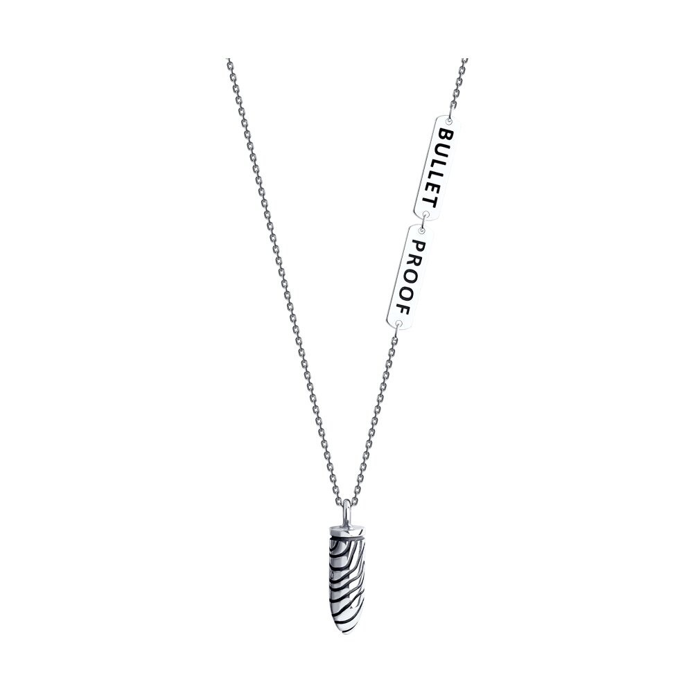 

Колье из серебра 40 см SOKOLOV 95070019, 95070019