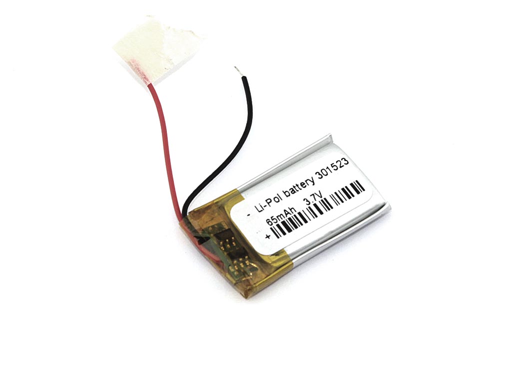 Аккумуляторная батарея OEM Li-Pol 3*15*23мм 2pin 3.7V/65mAh