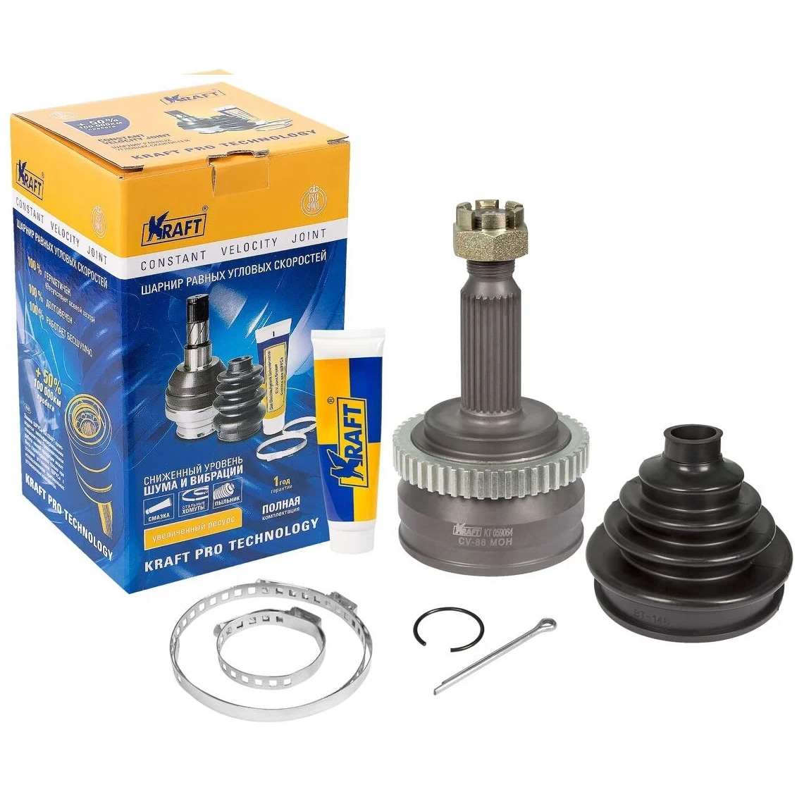 

Шрус Наружный Hyundai Sonata (04-) 2.0/2.4 Abs Kraft арт. KT059064