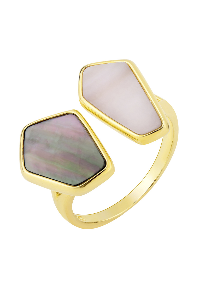

Кольцо из серебра р.  Kari Jewelry КЛ-2372Ж, перламутр, КЛ-2372Ж