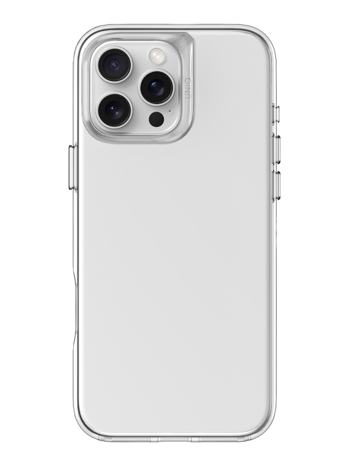 

Чехол Uniq для iPhone 16 Pro Max силиконовый Air Fender противоударный, прозрачный