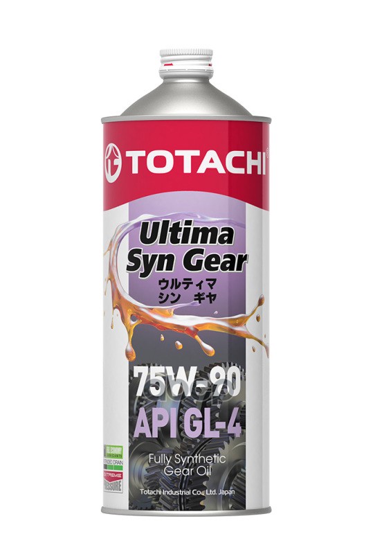 Масло Трансмиссионное Totachi Ultima Syn-Gear 75w-90 Gl-4 1л (4589904931543, 60701) G3501