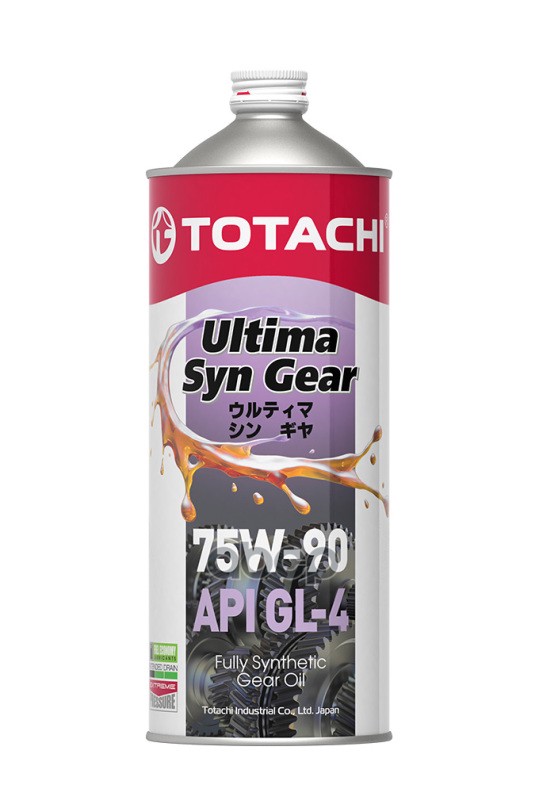 фото Масло трансмиссионное totachi ultima syn-gear 75w-90 gl-4 1л (4589904931543, 60701) g3501