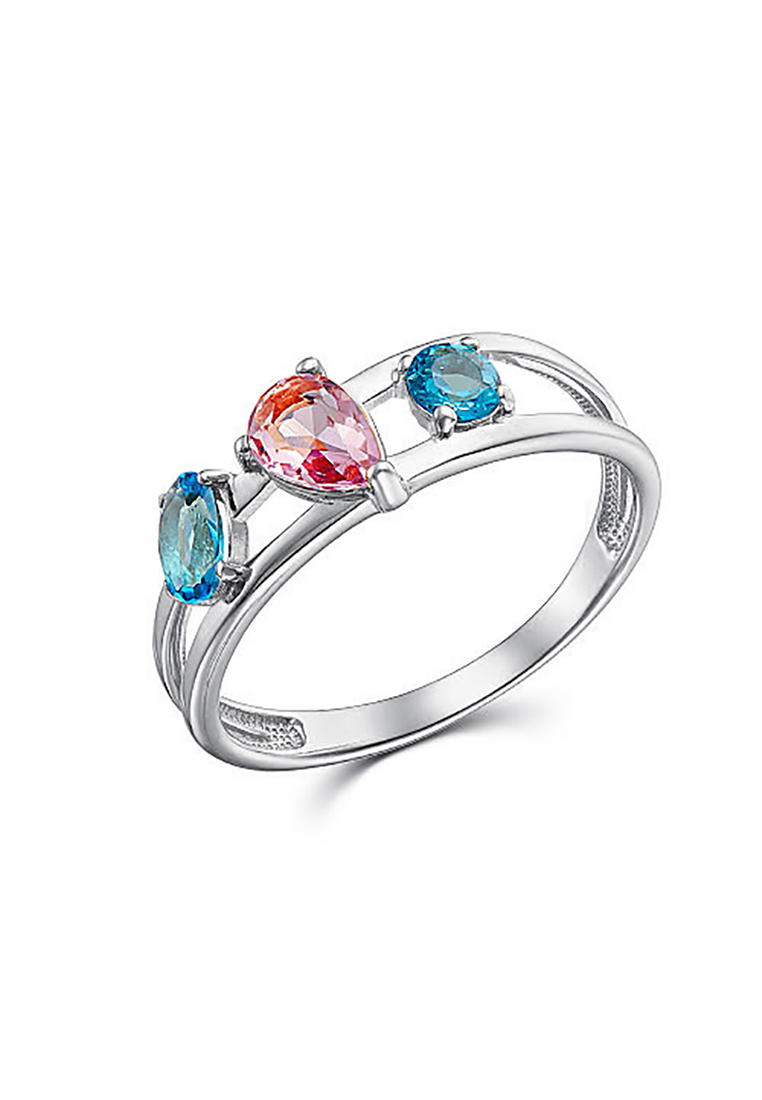 

Кольцо из серебра р.  Kari Jewelry К630-2004М1, стекло, К630-2004М1