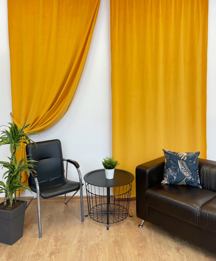 

Комплект штор UNIQ HOLLAND 136х270см, оранжевый, SHHOL
