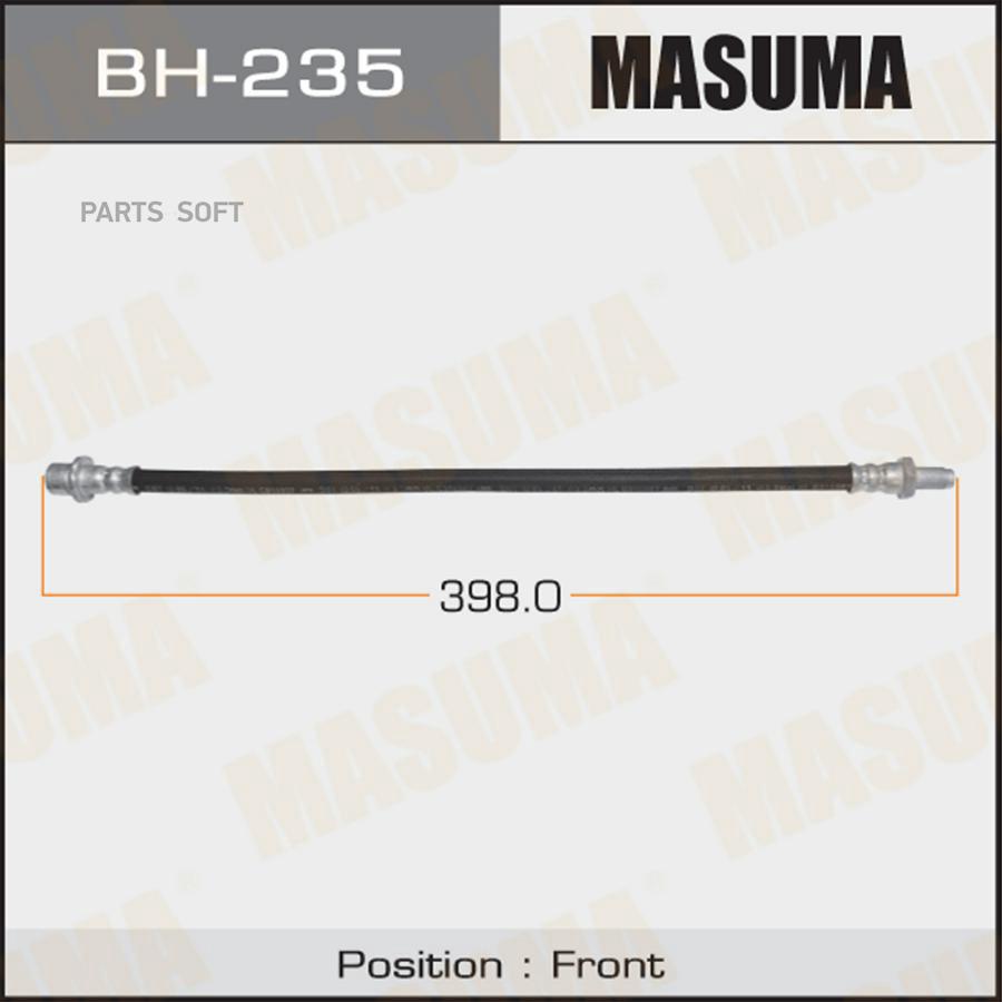 

Шланг тормозной передний Toyota Land Cruiser 80 90>98 Masuma BH235